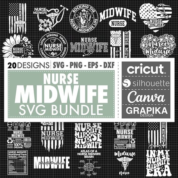 Midwife Nurse Svg Midwife Gift Midwife Shirt Nurse Midwife Svg Nurse Midwife Png Nurse Practitioner Nurse Png Nurse Clipart Midwife Png