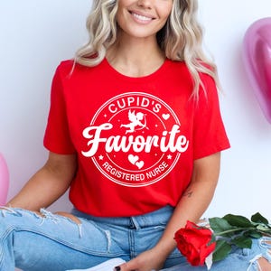 Rn Valentine Svg for Valentines Day Cupid Favorite Nurse Svg for Registered Nurse for Rn Valentine Png Nurse Valentines Day Gift for Rn Svg