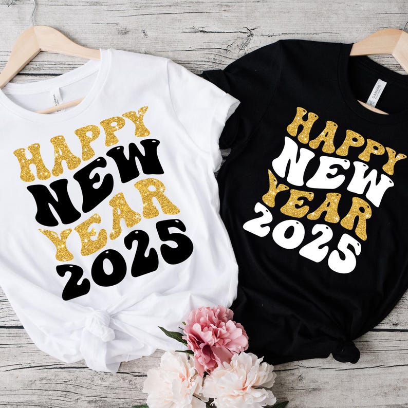 New Year Svg for 2025 New Years Eve Png Hello 2025 New Years Shirt for