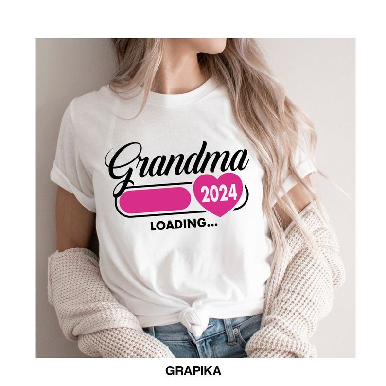 Grandma to Be Svg Grandma 2024 Svg Grandmother to Be Png First Etsy