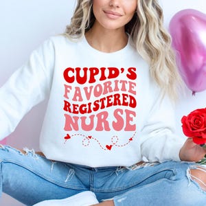 Rn Valentine Svg for Valentines Day Cupid Favorite Nurse Svg for Registered Nurse for Rn Valentine Png Nurse Valentines Day Gift for Rn Svg