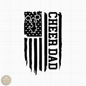 Cheer Dad Svg Cheer Svg Cheer Dad Shirt Cheerleader Svg Sports Dad  Cheer Shirt Svg Cheer Png Cheer Clipart Fathers Day Svg Happy fathers day svg Fathers day gift Gift for dad
