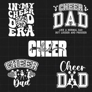 Cheer Dad Svg Cheer Dad Dad Svg Cheer Svg Cheer Dad Shirt Cheerleader Svg Sports Dad  Cheer Shirt Svg Cheer Png Cheer Clipart Fathers Day Svg Happy fathers day svg Fathers day gift Gift for dad