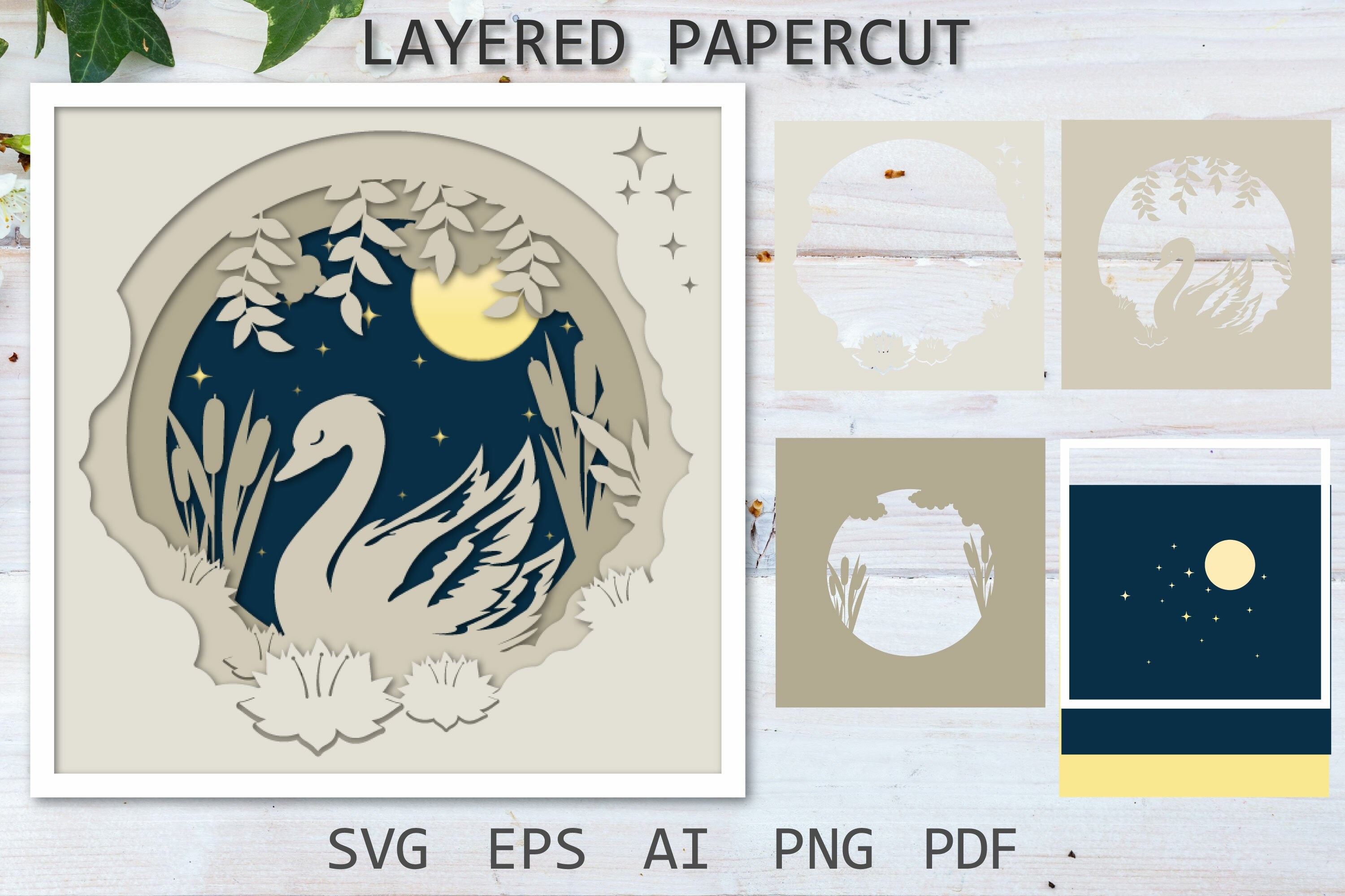 Best Sellers Layered Paper Cut Bundle, SVG Paper Cutting