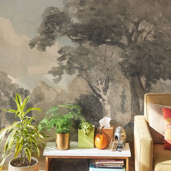 Removable Wallpaper Wood - Etsy