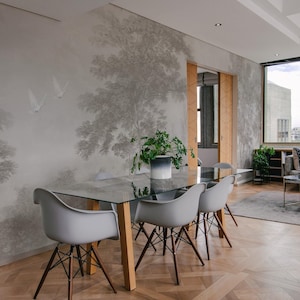 Timeless Sepia Wallpaper Patterns, Scenic painting, Nostalgic Customizable Removable Mural For Bedroom 39