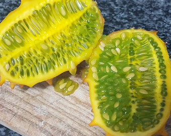 20 Semillas De Pepino Melón Kiwano
