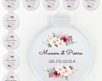 Miroirs cadeaux invités pour mariage, baptême, anniversaire ou autre célébration - Cadeaux de remerciement mariage comme souvenir