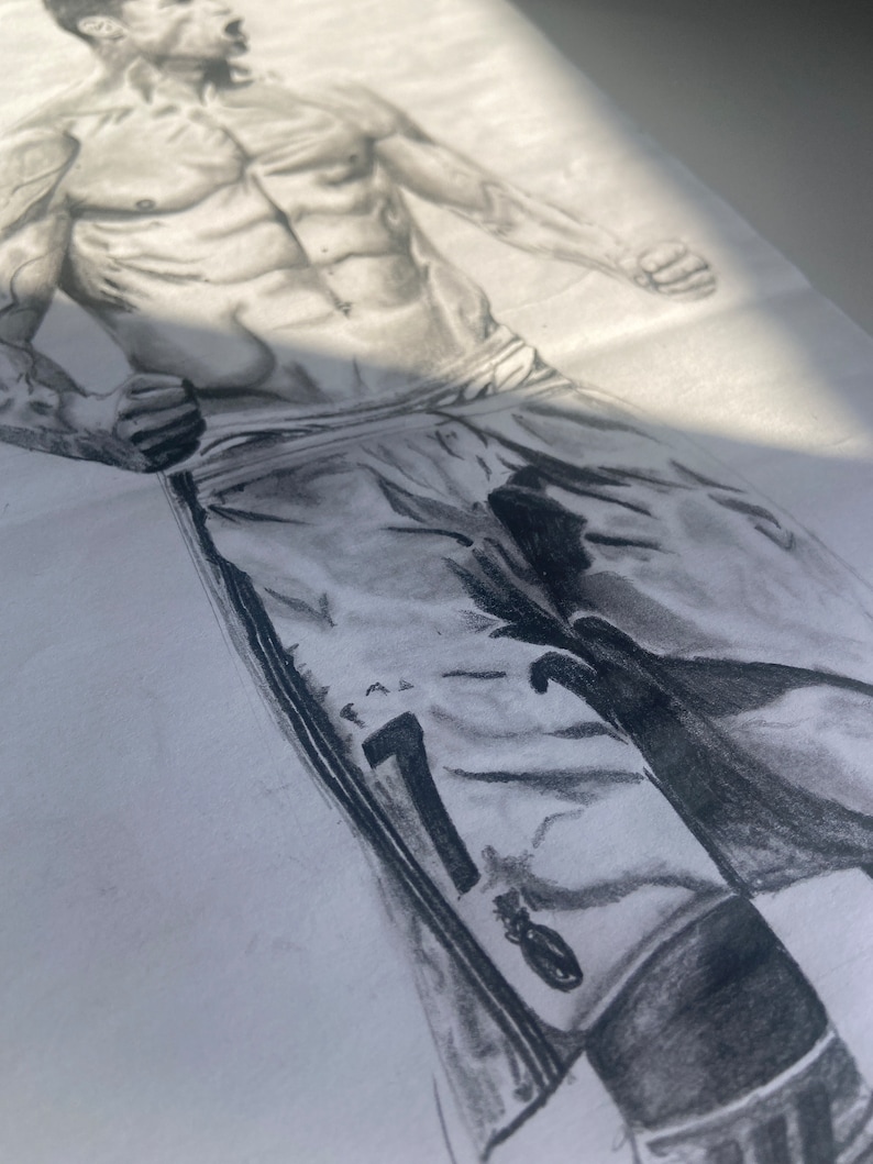 Cristiano Ronaldo Pencil Drawing - Etsy