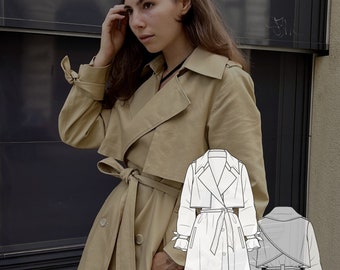 Le Trench - patron de couture