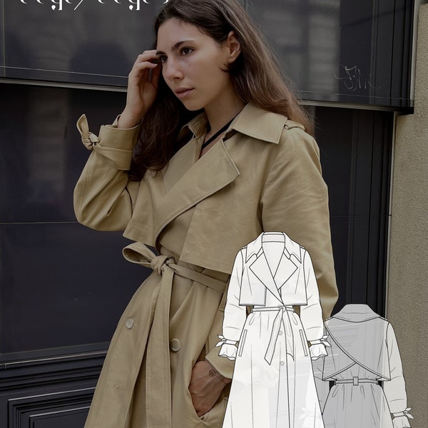 Le Trench - patron de couture