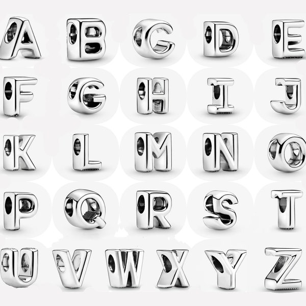 Charmed Lettering Charm Letters - Etsy