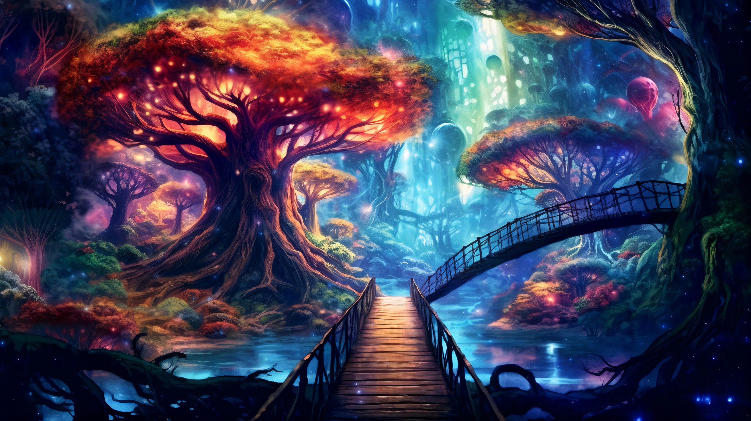 Download 8k Anime Modern Fantasy Wallpaper