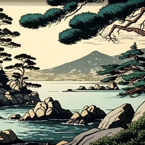 5 Japan Landscape Wallpaper Images, Japan Landscape Desktop Wallpaper, Japan Landscape Digital Art, Japan Landscape Printable, 4k Resolution image 4