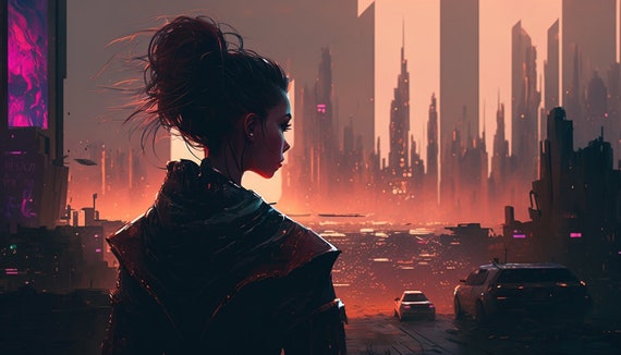 Dual Monitor cyberpunk wallpaper : r/Cyberpunk