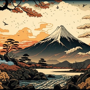 5 Japan Landscape Wallpaper Images, Japan Landscape Desktop Wallpaper, Japan Landscape Digital Art, Japan Landscape Printable, 4k Resolution image 3