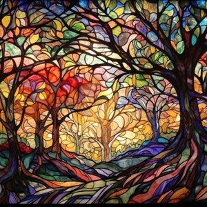 5 Enchanted Forest Wallpaper | Enchanted Forest Printable Art | Digital ...