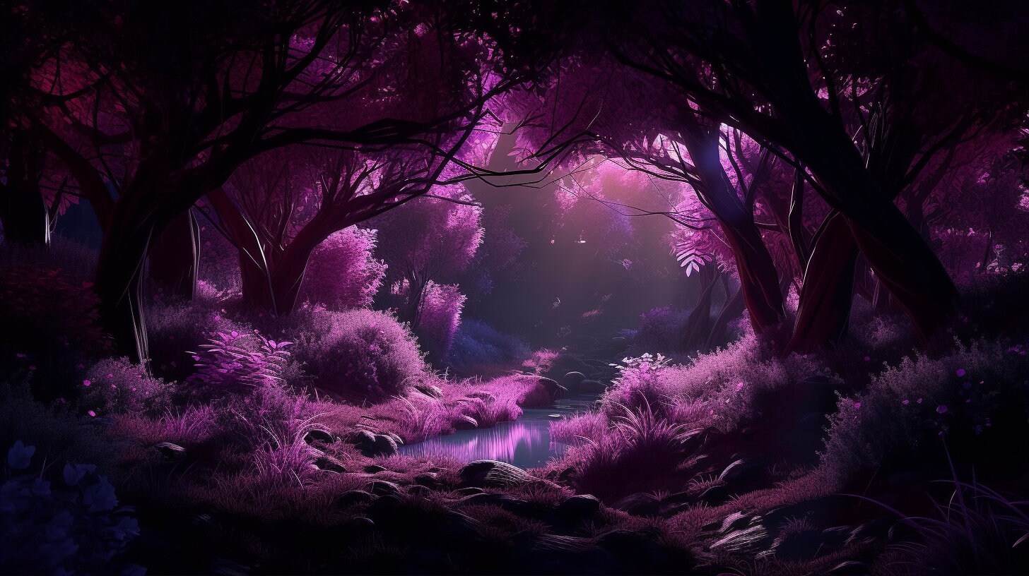4 Enchanted Forest Wall Art Enchanted Forest Printable Digital Art ...