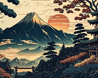 5 Japan Landscape Wallpaper Images, Japan Landscape Desktop Wallpaper, Japan Landscape Digital Art, Japan Landscape Printable, 4k Resolution