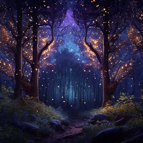 5 Enchanted Forest Wall Art Enchanted Forest Printable Digital - Etsy