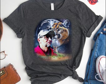 Frisco Texas T-shirt, T-shirt met Brent Blackwell Mountain Lion-afbeelding