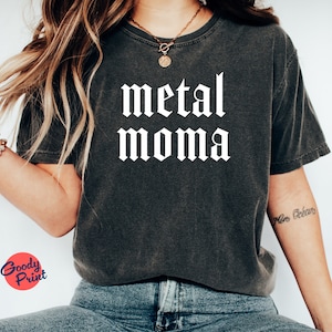 Goth Mom Shirt, Metal Mama Tee, Heavy Metal, Death Metal, Geschenk für Mama, Alt Mom Shirt, Goth Mom Tee, Punk Mom, Metallica Mom