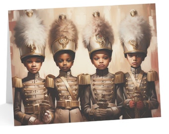 Nutcracker Christmas African American Christmas Cards Black Nutcracker Holiday Cards Black Greeting Cards Christmas Boxed Card Sets