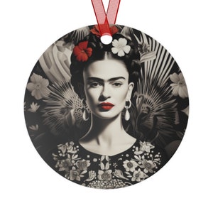 Mexican Christmas Ornaments Christmas Mexican Christmas Decorations - Frida Khalo Mexican Ornament Gift, Mexican Christmas Gifts for Her