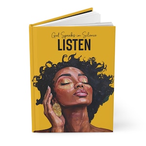 Black Woman Notebook Journal African American Journal Black Art Gratitude and Manifestation Journal Birthday Gift Retirement Gift for Her