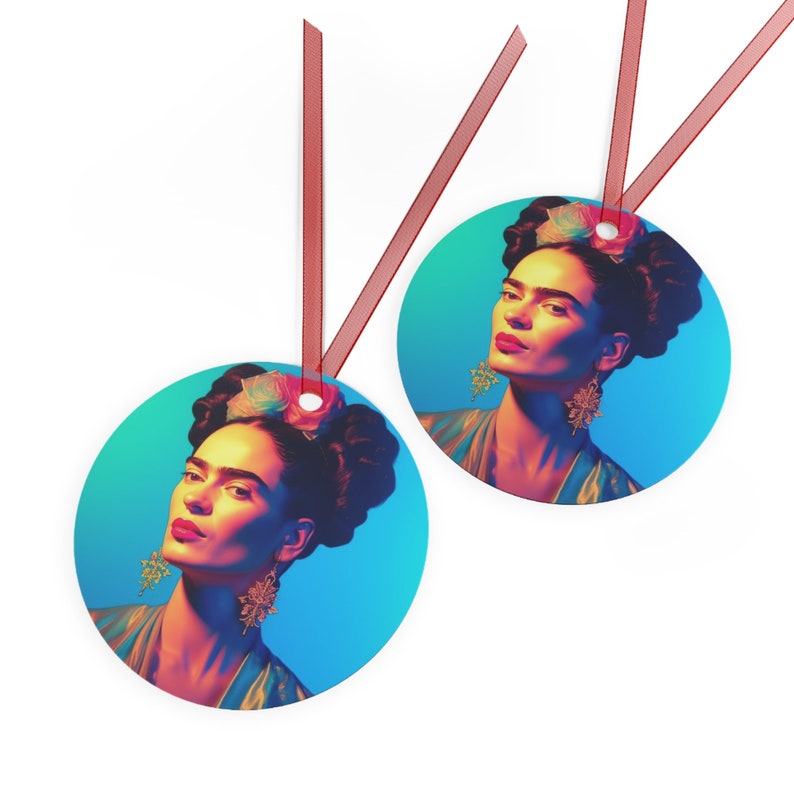 Frida Kahlo Mexican Ornament Frida Kahlo Christmas Gifts Mexican Art ...