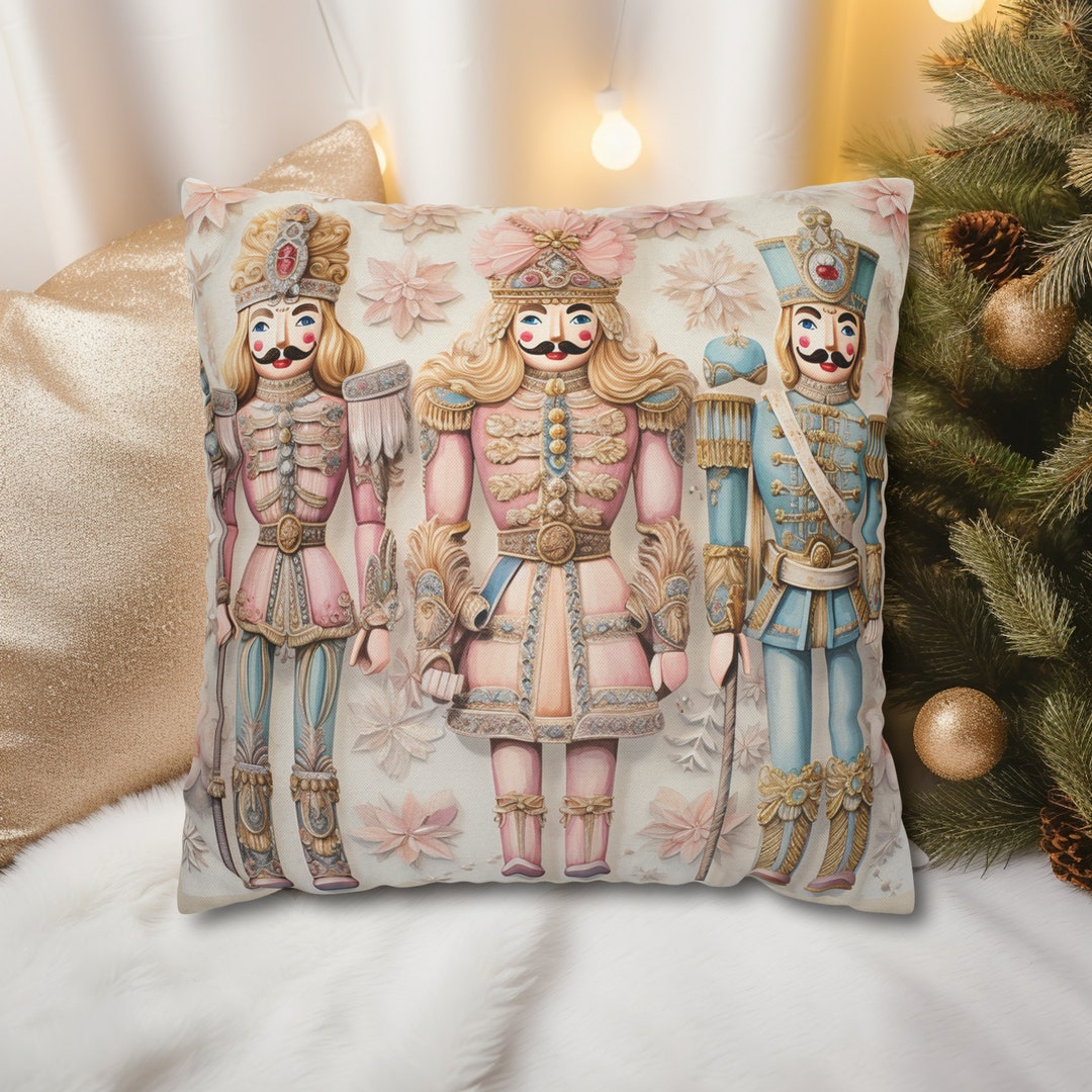 Nutcracker Pillow Nutcracker Christmas Nutcracker Decoration Christmas