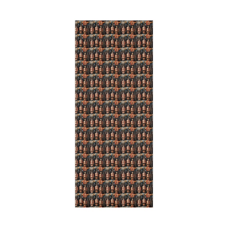 Black Christmas Nutcracker Wrapping Paper Holiday Gift Wrap African American Nutcracker Gift Black People Gift Wrap Unique Holiday Gift Wrap image 10