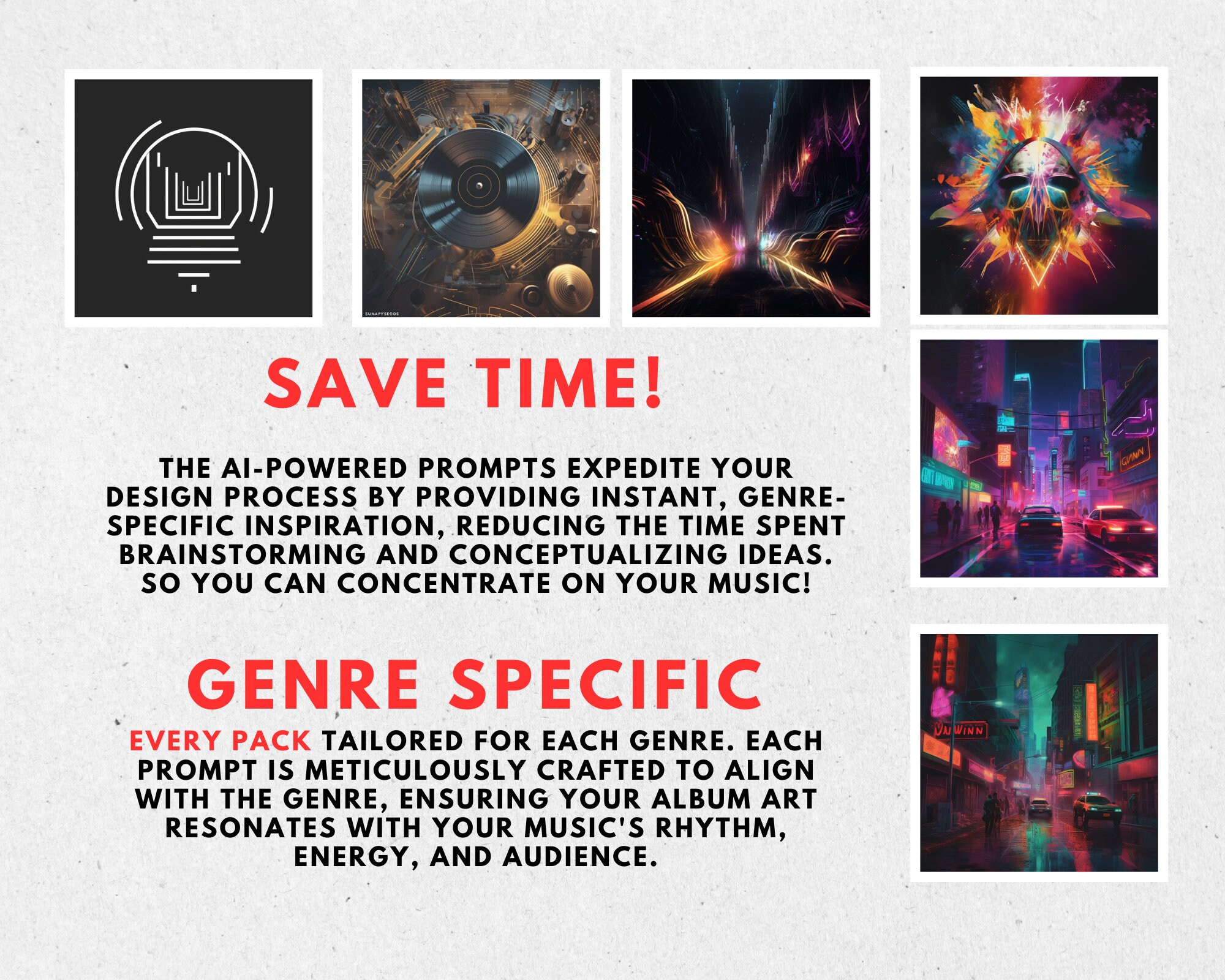 300 AI Creative Midjourney Album Art HIP HOP Prompts for Spotify, Apple ...