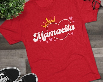 Mamacita Heart Crown T-Shirt | Mamacita graphic tee