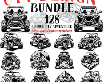UTV SVG Bundle: Off-Road Side-by-Side Clipart (Digitale Downloads)