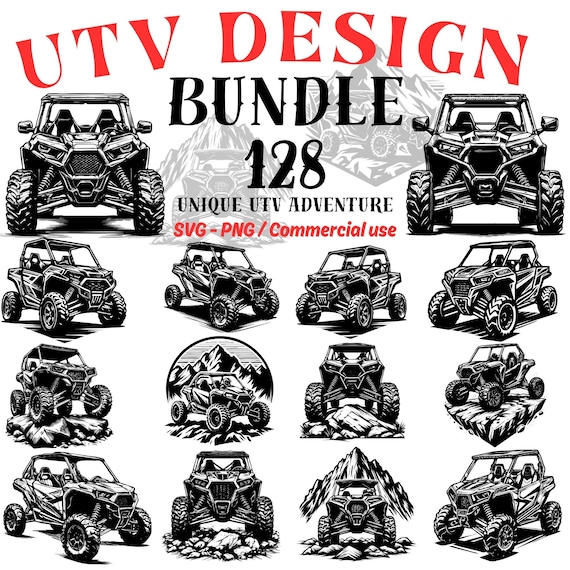 UTV SVG Bundle: Off-Road Side-by-Side Clipart (Digital Downloads)