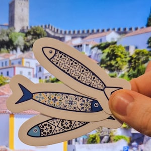 Sardines | Tin of Sardines | Sardine Stickers | Gift Ideas | Secret Santa | Funny | Sardine Tin | Portugal | Holographic