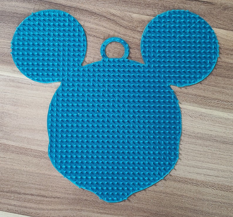 Mickey Mouse Jumbo Perlerboard Ideal for Mini Beads, Hama Beads, Perler