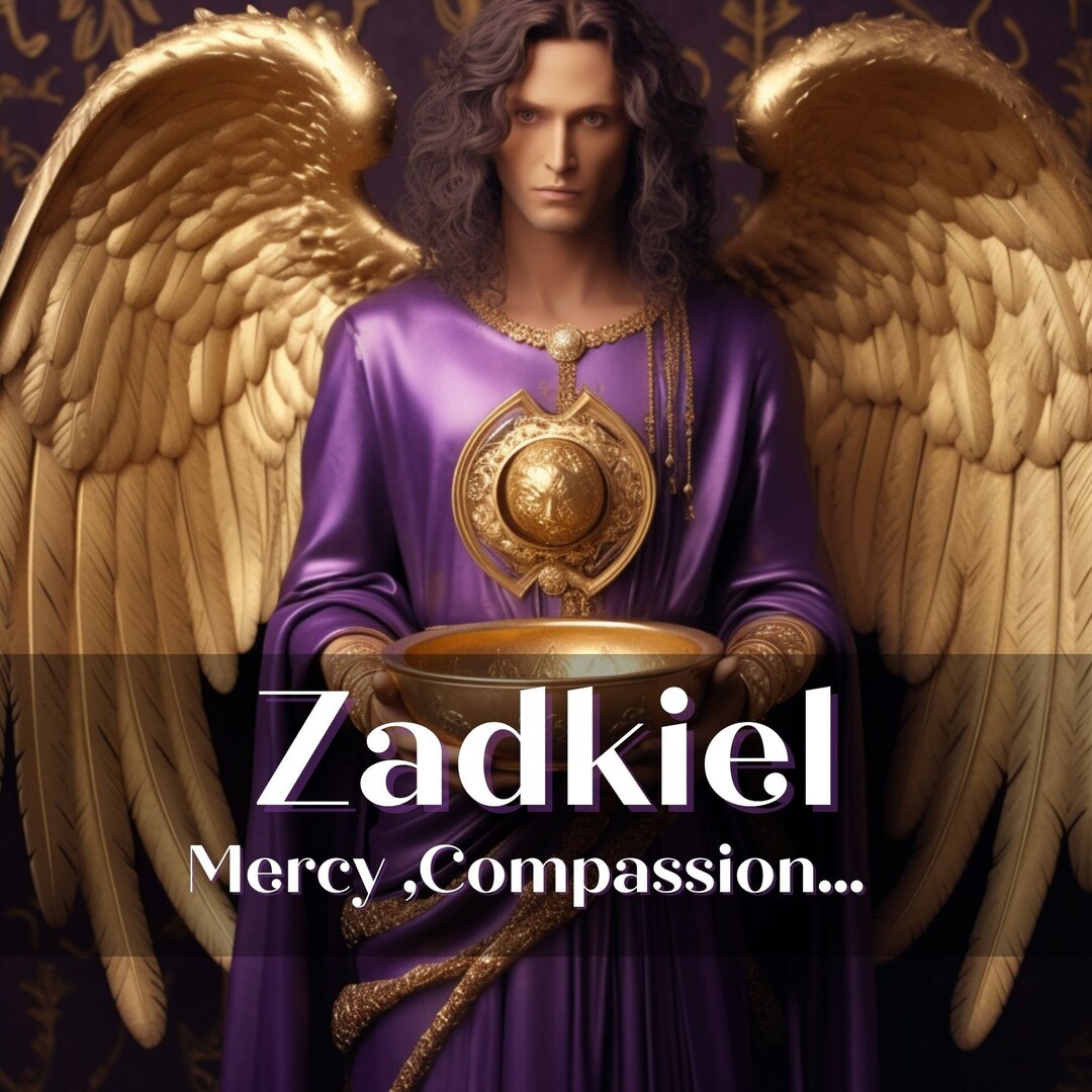 Initiation With Archangel Zadkiel Etsy