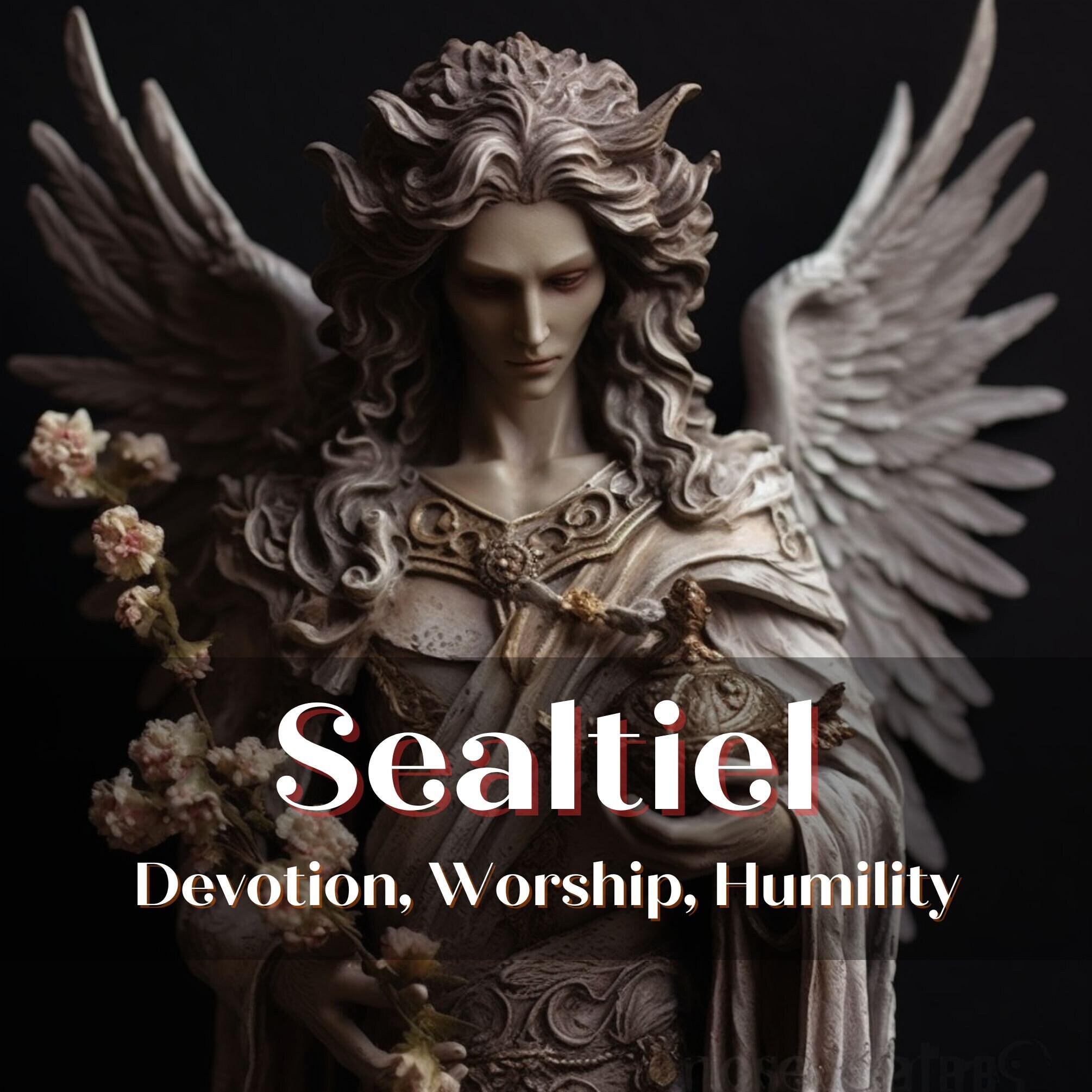 Initiation With Archangel Sealtiel Etsy