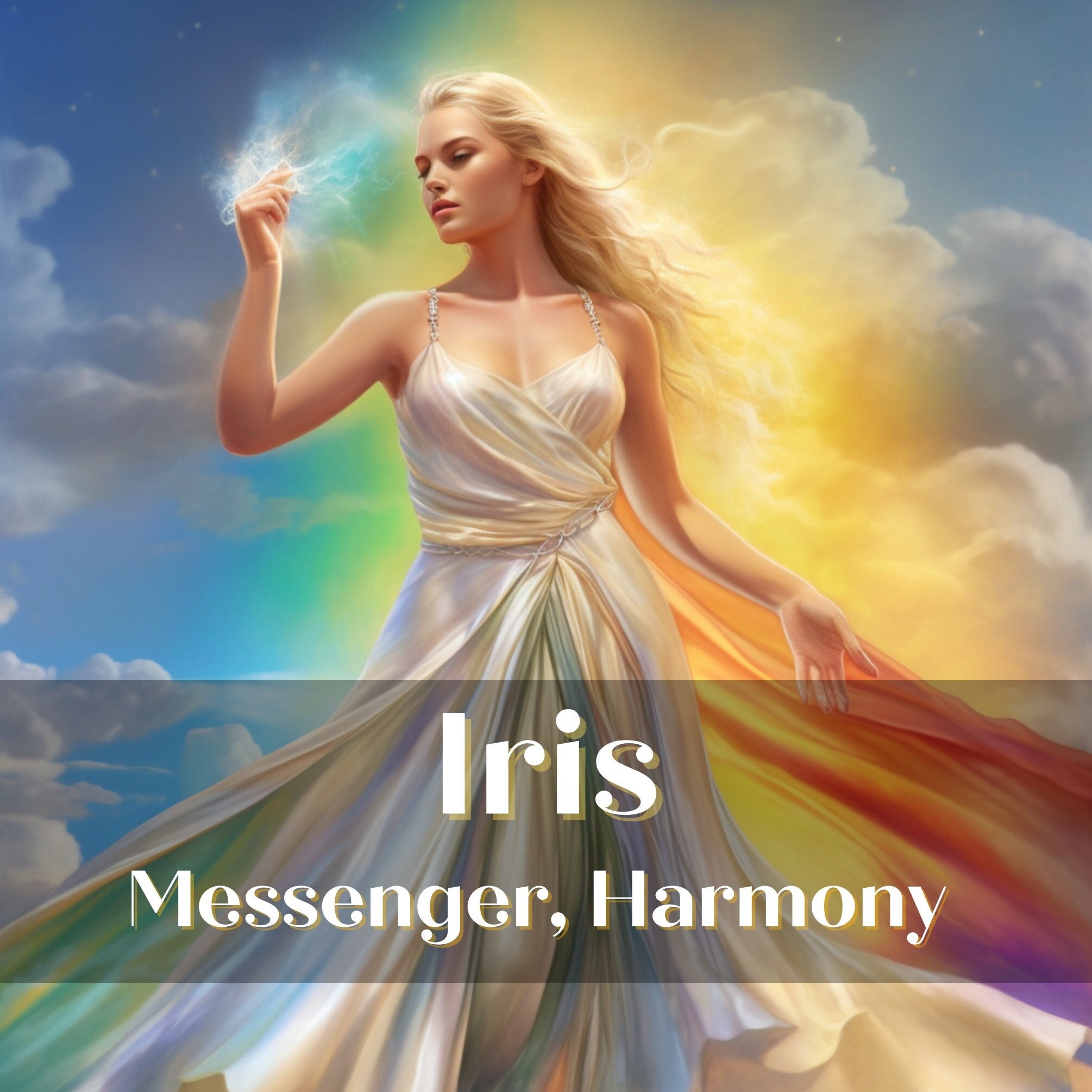 Initiation With Greek Goddess Iris Etsy