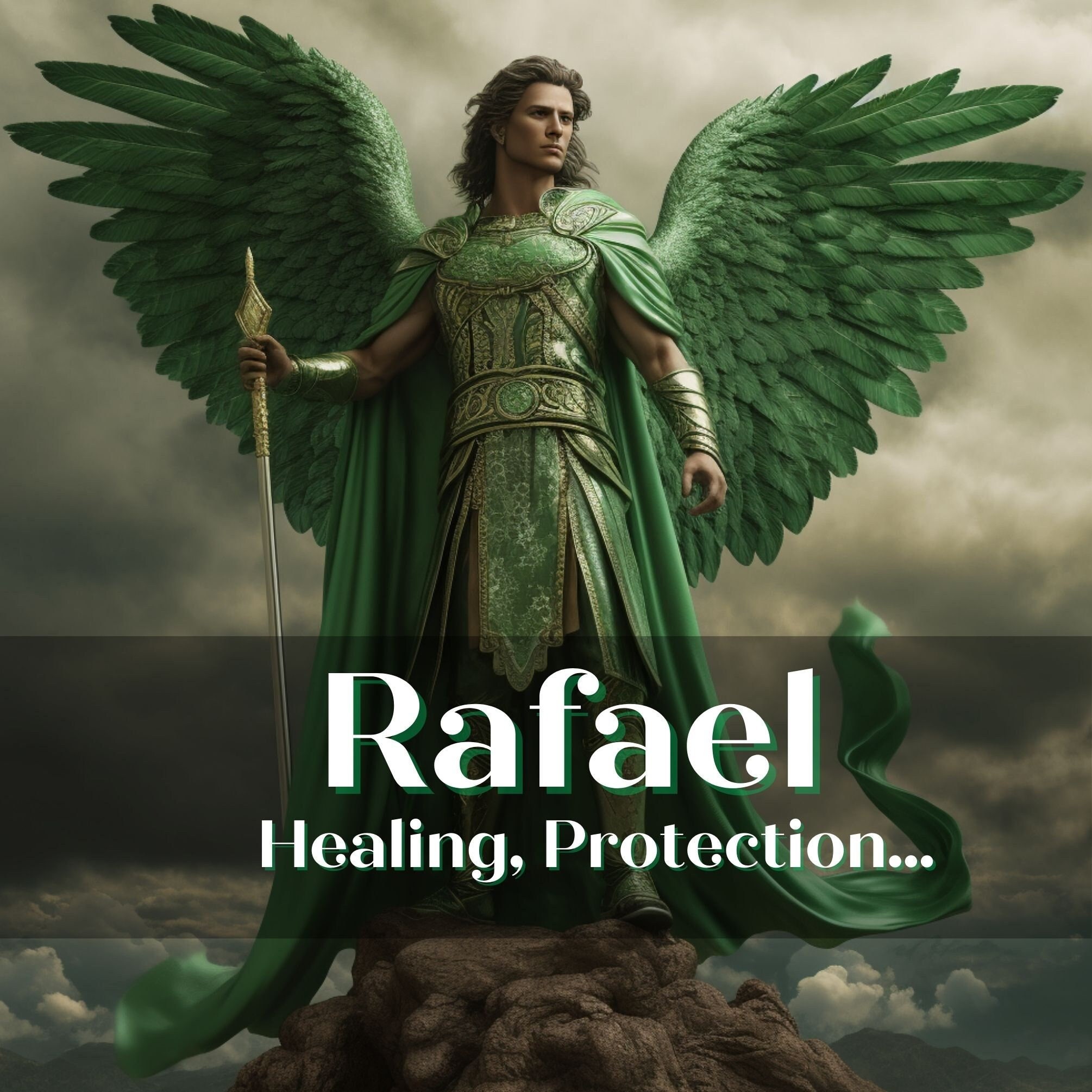 Initiation With Archangel Raphael Etsy