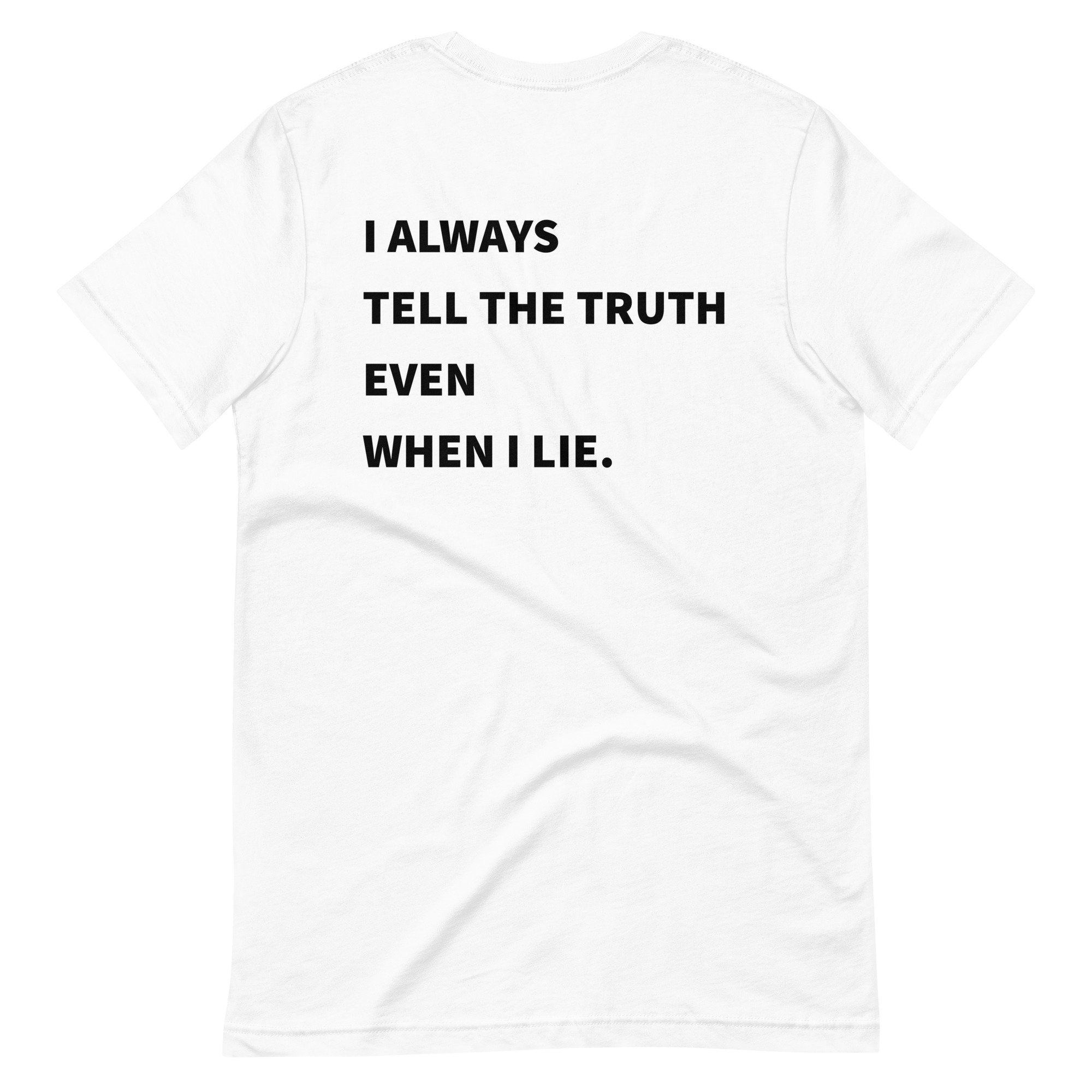 Scarface I Always Tell The Truth Even When I Lie Graphic Tee Scarface I Always Tell The Truth Even When I Lie Graphic Tee