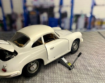 1:18 scale Diorama Garage Car Model TOY Heavy Duty Hydraulic Car Jack
