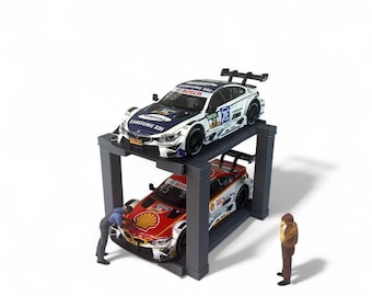 スケール1:43 ラリー表彰台 スタート/決勝 ジオラマモデルキット