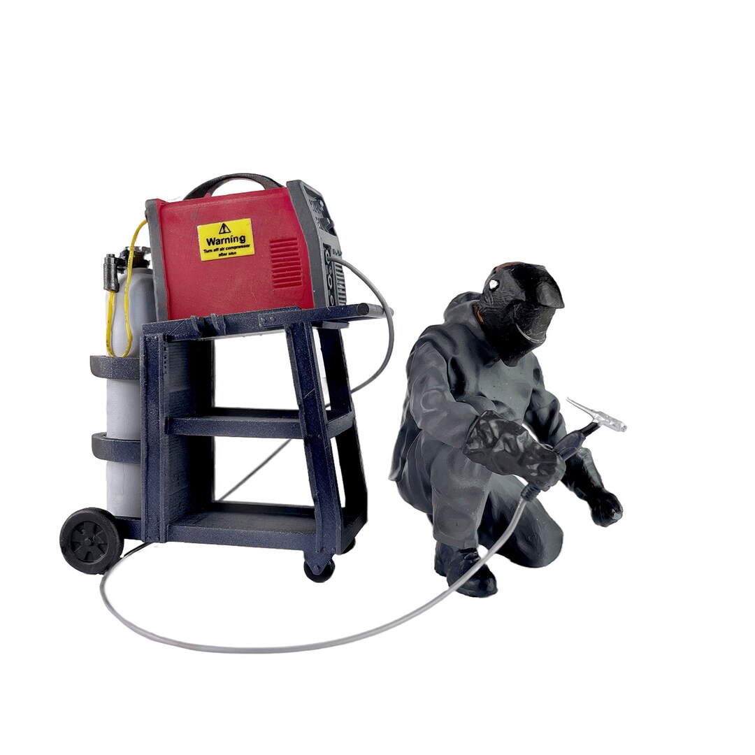 1-18 Scale Welder for Garage Diorama - Etsy
