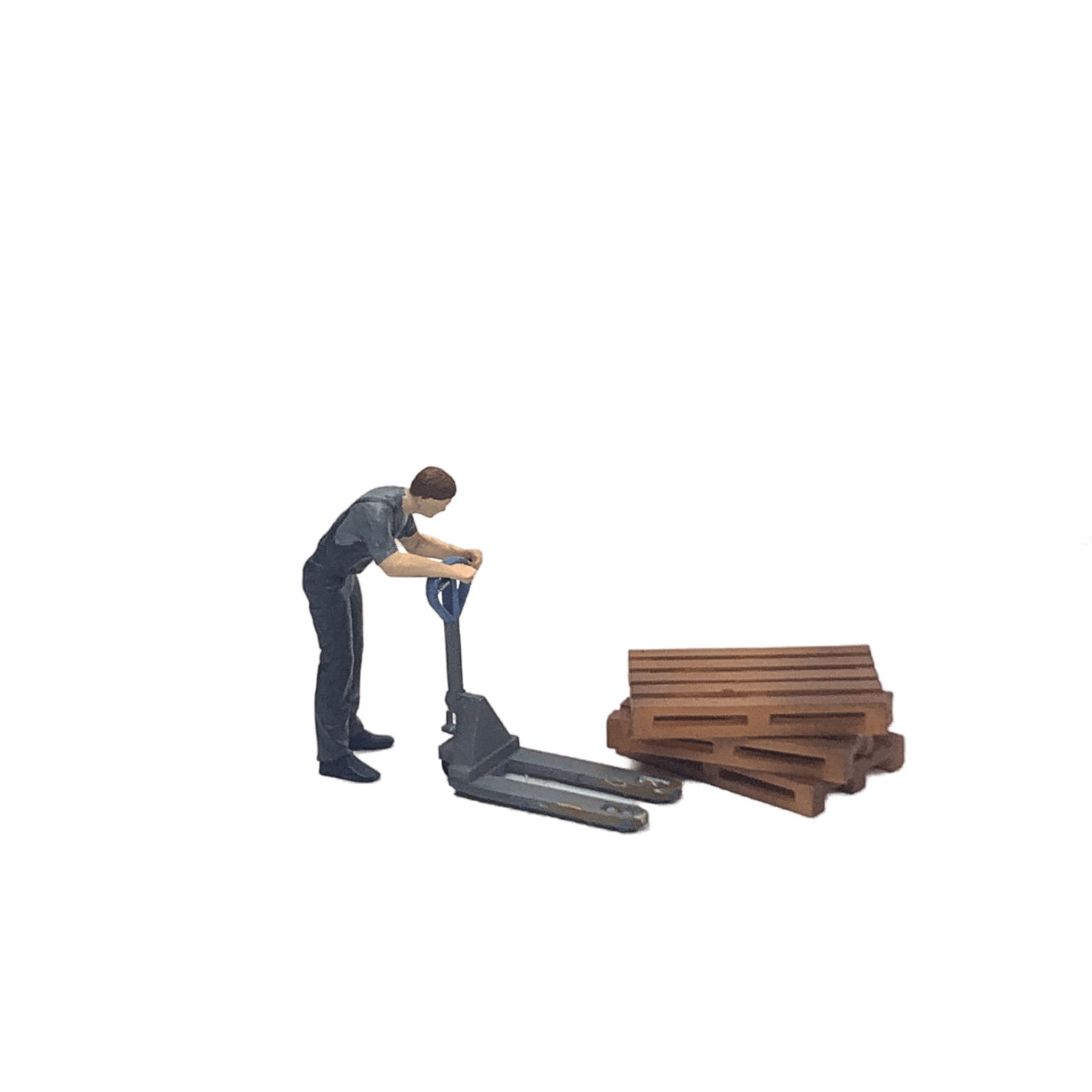 1/43 diorama de garaje Garage Mechanic transpaleta set 5