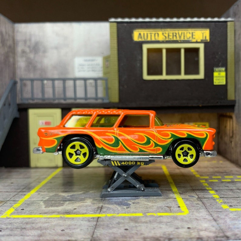 Amagogo Accessoire d'outillage pour garage/diorama à l'échelle 1/64, mini-outil robuste et réaliste pour la décoration de scènes de garage/atelier de