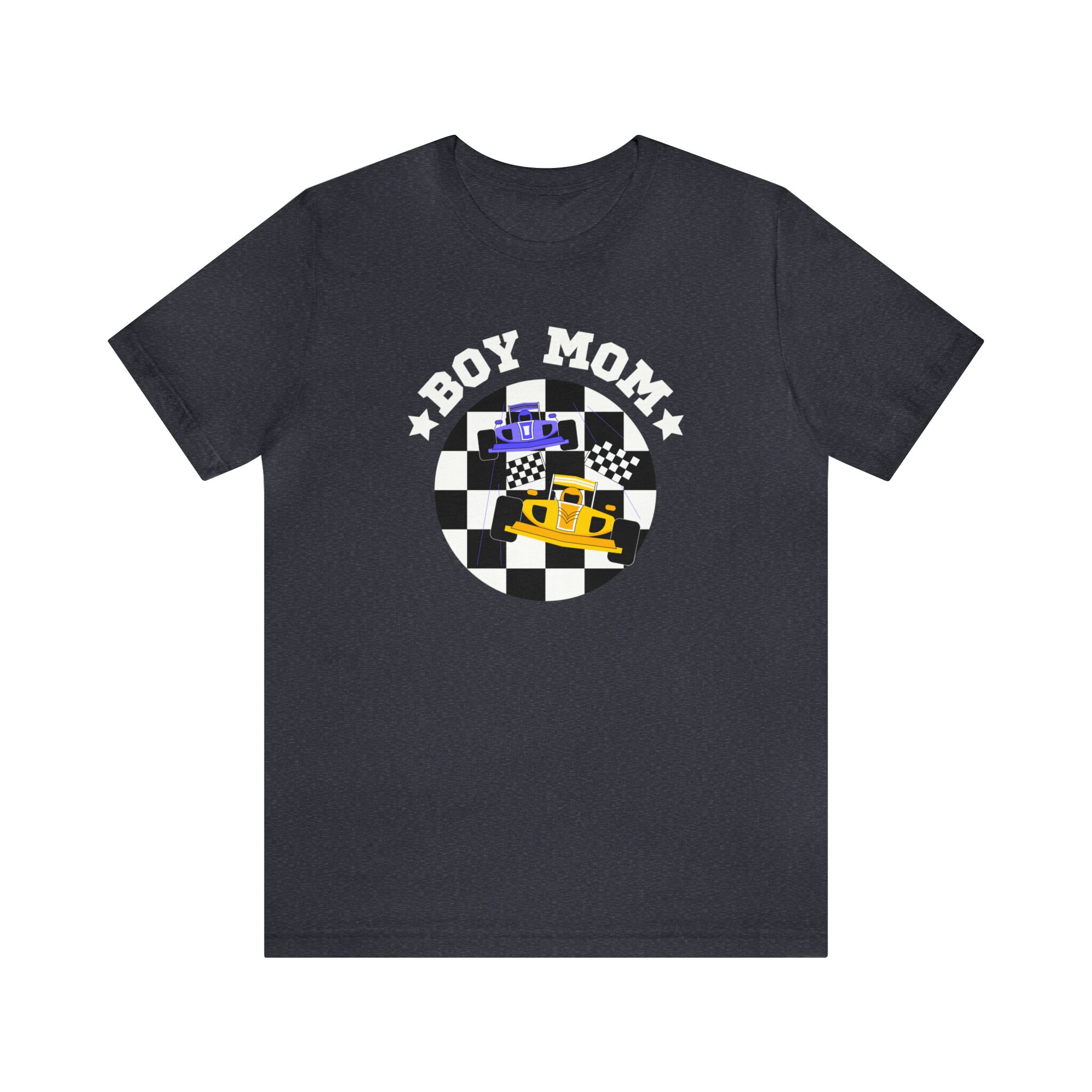 Boy Mom Shirt Racing Race Car Shirt Gift for Mom Women Etsy