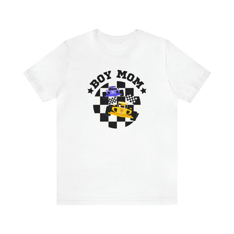 Boy Mom Shirt Racing Race Car Shirt Gift for Mom Women Etsy